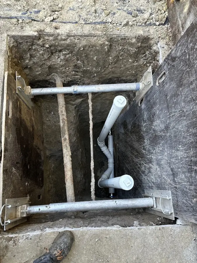 Experienced plumber completing Gas Line Repair work in Scottdale
